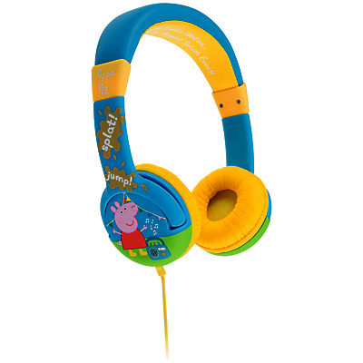 Kondor Peppa Pig Muddy Puddles On Ear Headphones Kondor Peppa Pig Muddy Puddles On Ear Headphones